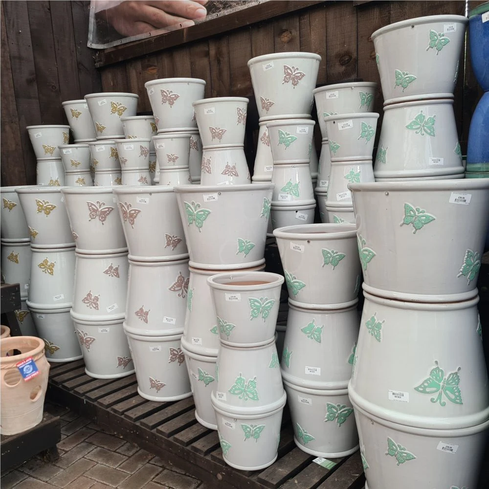 Woodlodge 38cm Butterfly Mix Pot (Choice Of 3) 4 Woodlodge 38cm Butterfly Mix Pot (Choice Of 3) - Image 4