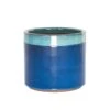Woodlodge 24cm Sapphire Two Tone Cylinder Pot