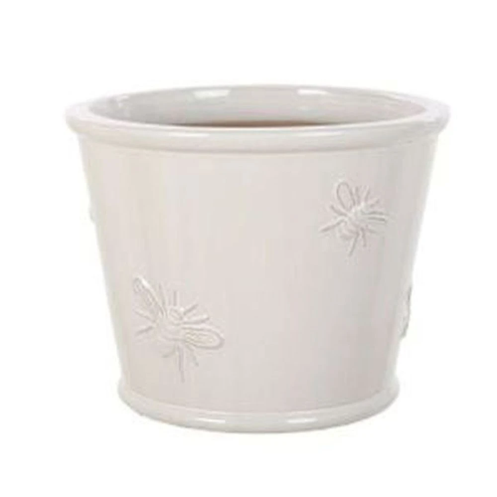 Woodlodge 38cm Cream Bee Planter 1 Woodlodge 38cm Cream Bee Planter