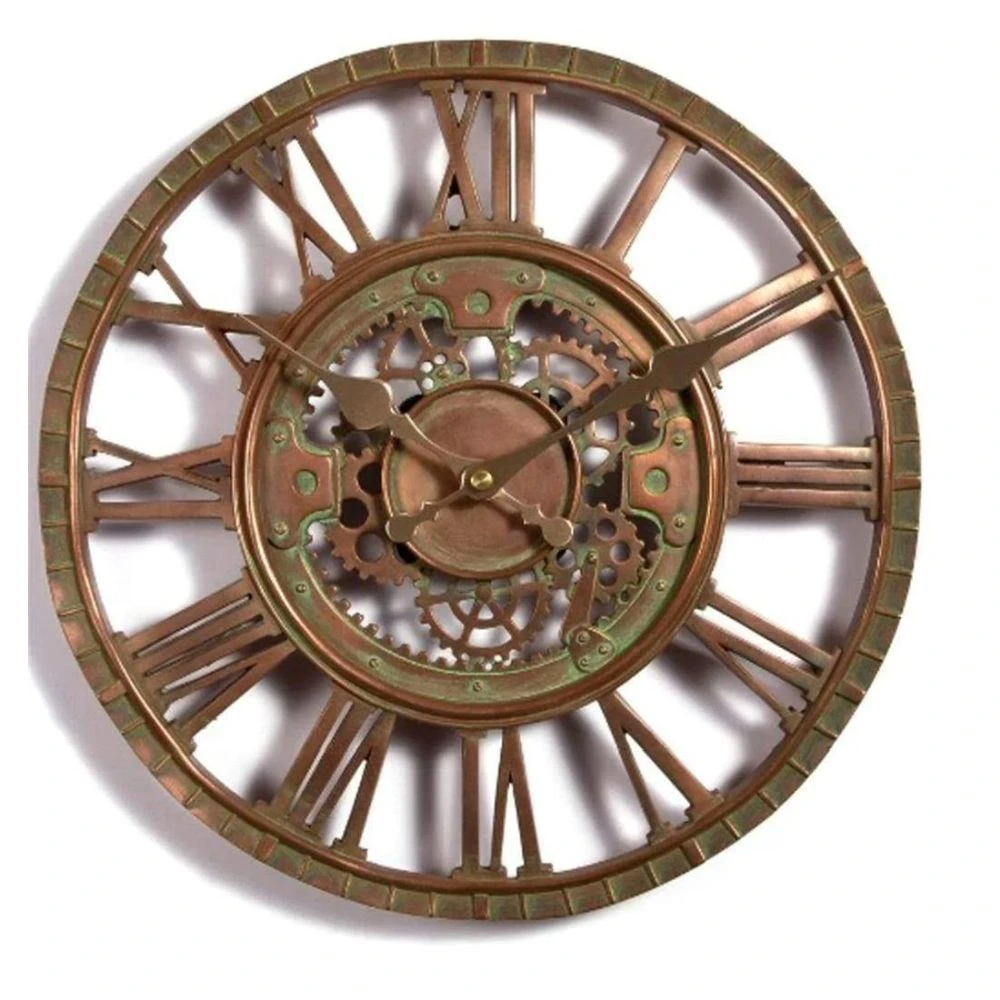 Outside In 12" Bronze Newby Wall Clock 1 Outside In 12" Bronze Newby Wall Clock