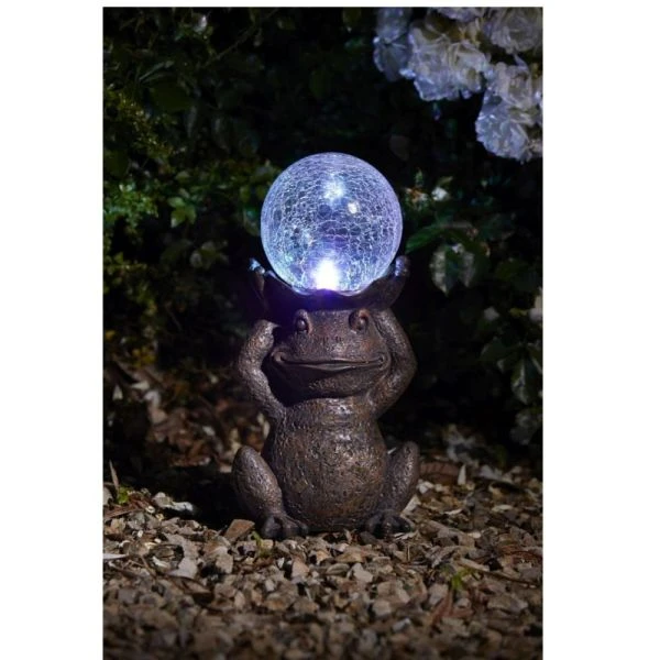 Smart Solar 41cm Gazing Frog Colour Changing Light 1 Smart Solar 41cm Gazing Frog Colour Changing Light