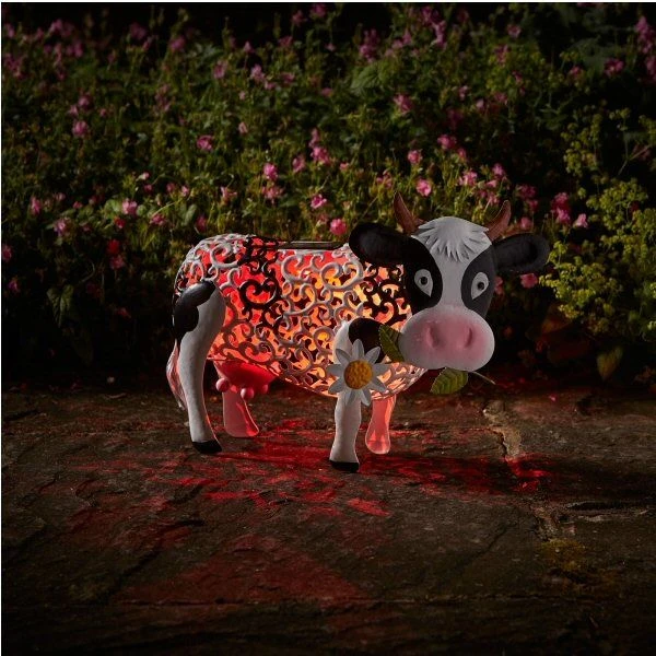 Smart Solar 39cm Daisy Cow Silhouette 1 Smart Solar 39cm Daisy Cow Silhouette