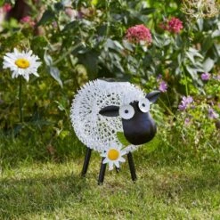 Smart Solar 26cm Dolly Sheep Silhouette -Outdoor Gardening Shop 5050642012089 5