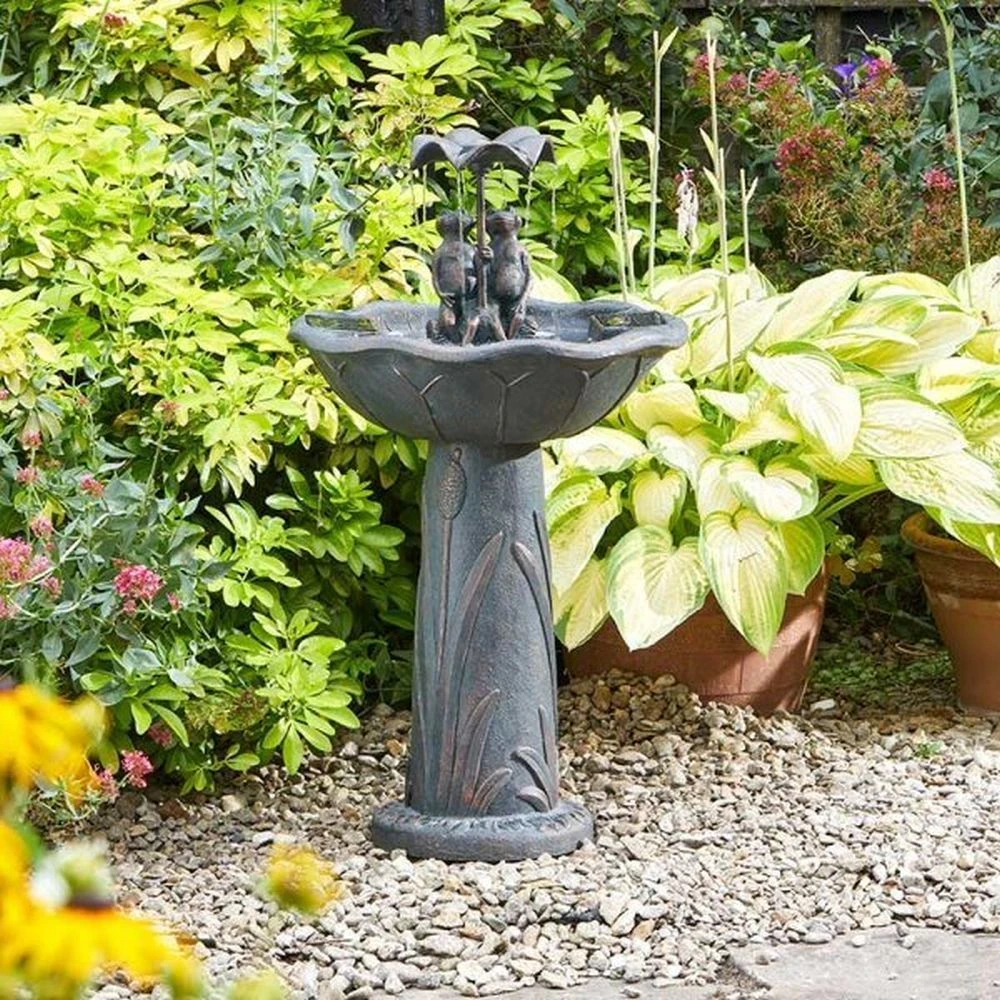 Smart Solar 83cm Frog Frolics Solar Water Feature 1 Smart Solar 83cm Frog Frolics Solar Water Feature