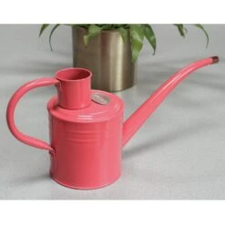 Smart Garden 1 Litre Coral Pink Home & Balcony Steel Watering Can -Outdoor Gardening Shop 5050642069946 3