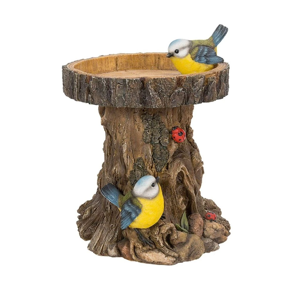 Vivid Arts 24cm Blue Tit Tree Trunk Feeder - BC-BTTK-B 1 Vivid Arts 24cm Blue Tit Tree Trunk Feeder - BC-BTTK-B