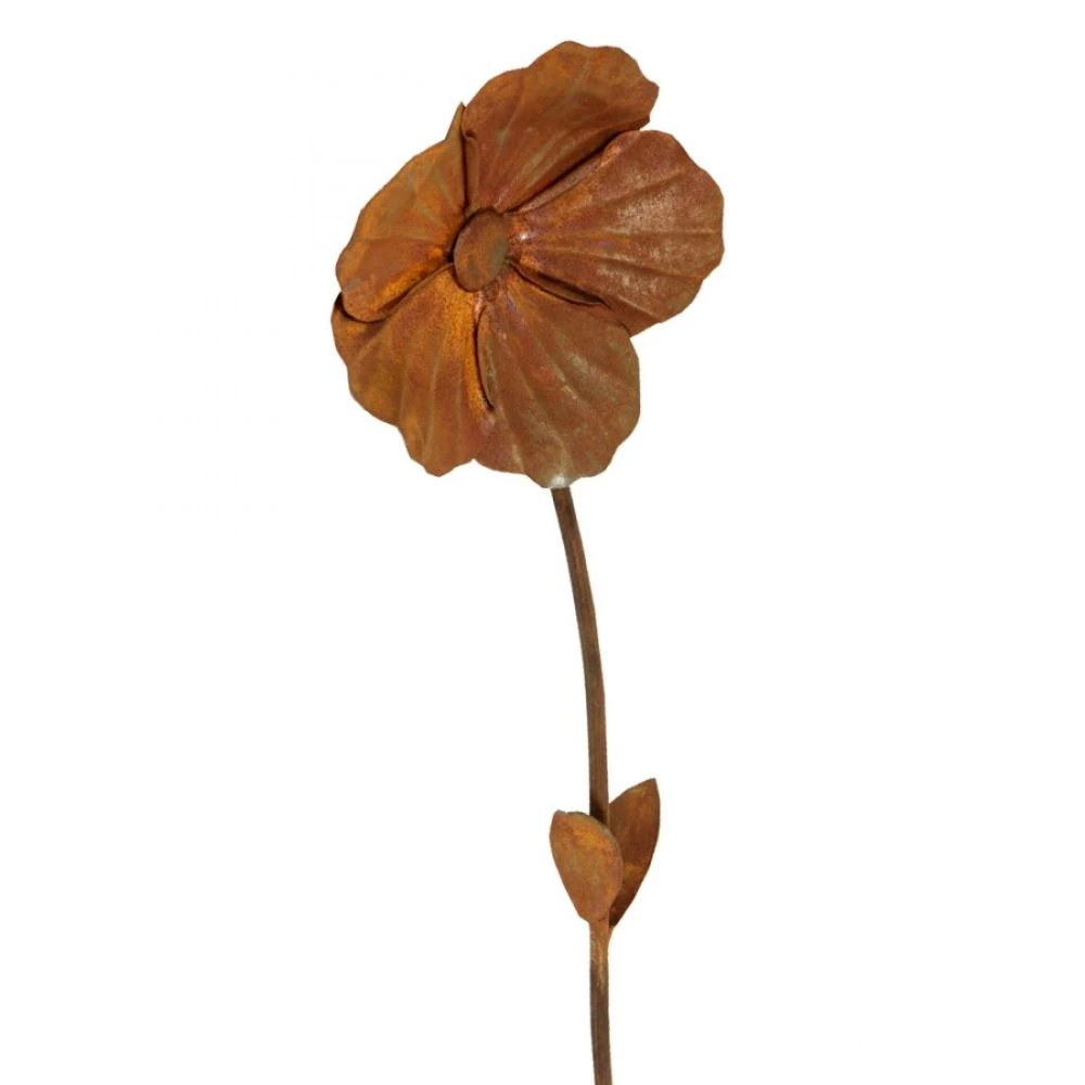 Wilstone 127cm Iron Poppy Flower Garden 1 Wilstone 127cm Iron Poppy Flower Garden